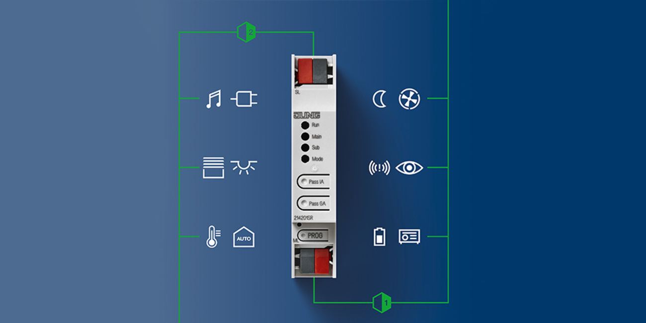 KNX Bereichs- und Linienkoppler bei Hornung Elektrotechnik GmbH in Rothenburg o.T.