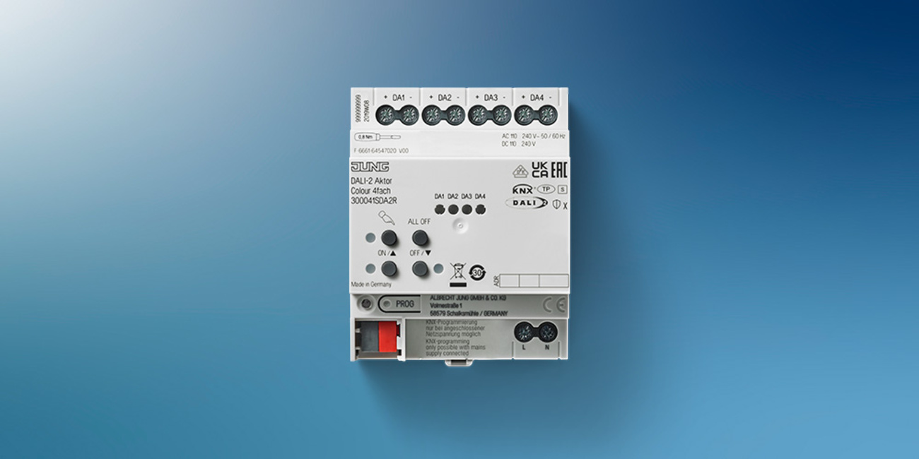 KNX DALI 2 Gateway Colour bei Hornung Elektrotechnik GmbH in Rothenburg o.T.